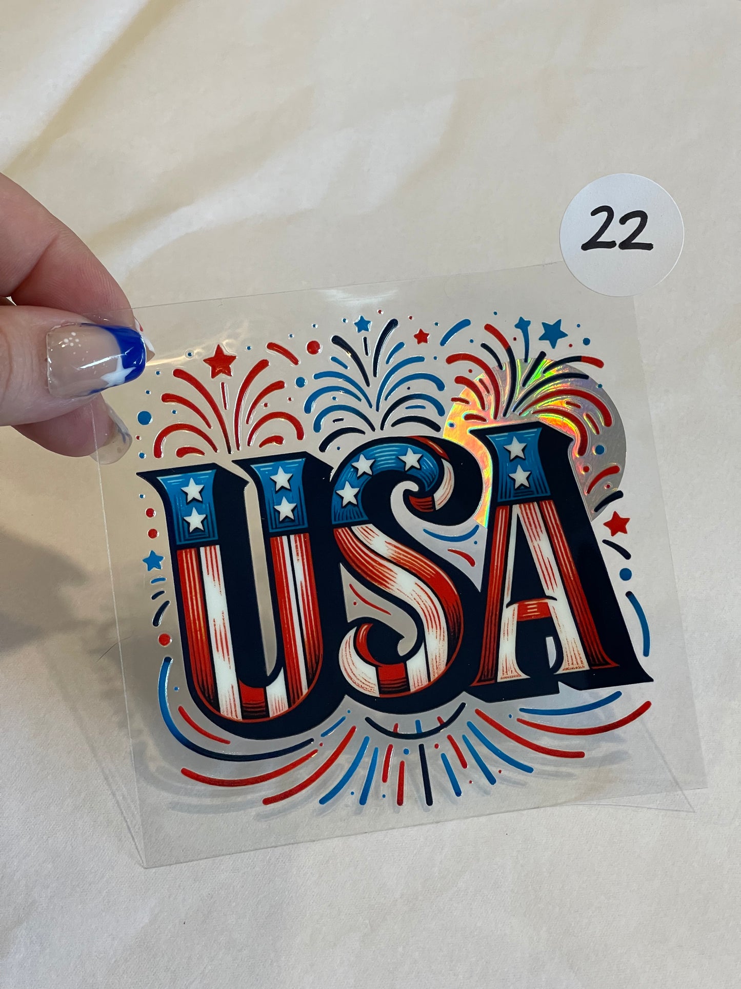 22 - USA Fireworks Wrap