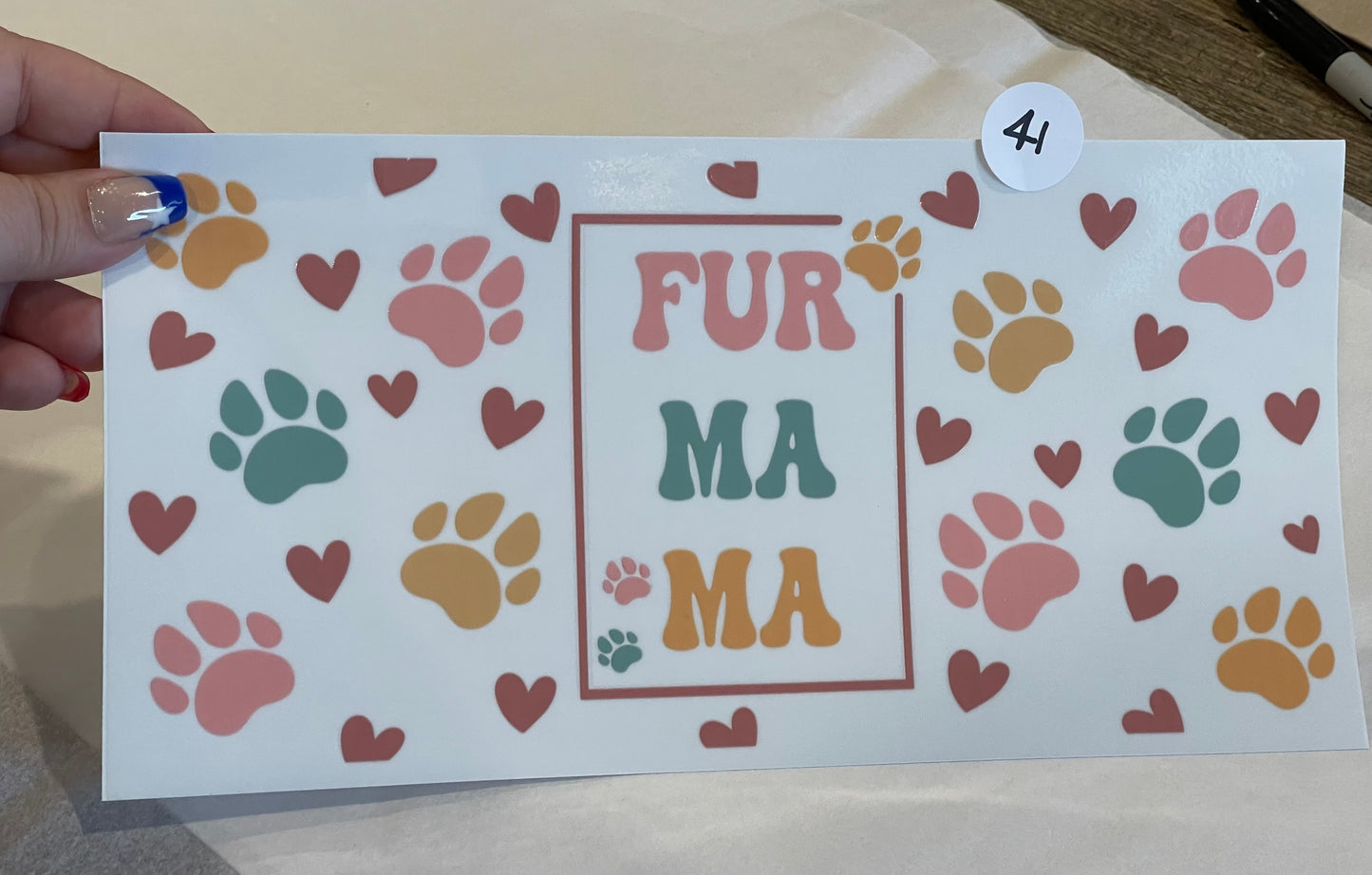 41 - Fur Mama Wrap