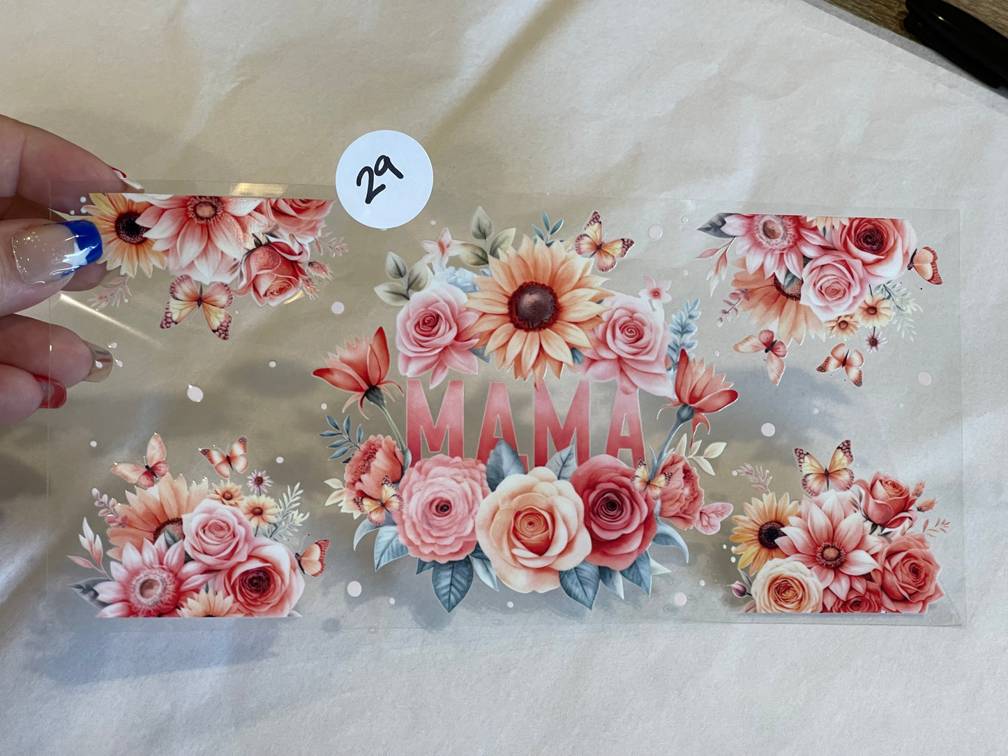 29 - Floral Mama Wrap