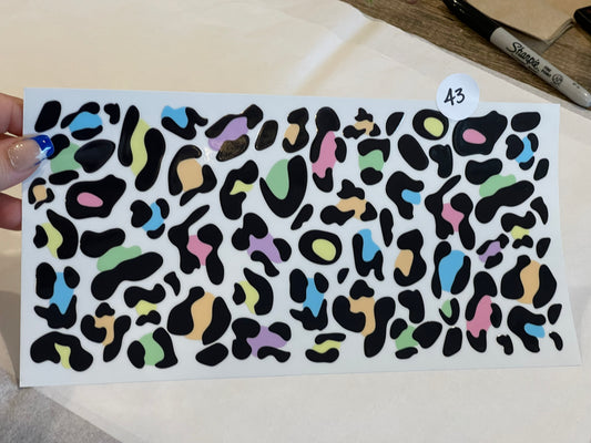 43 - Colorful Cheetah Wrap
